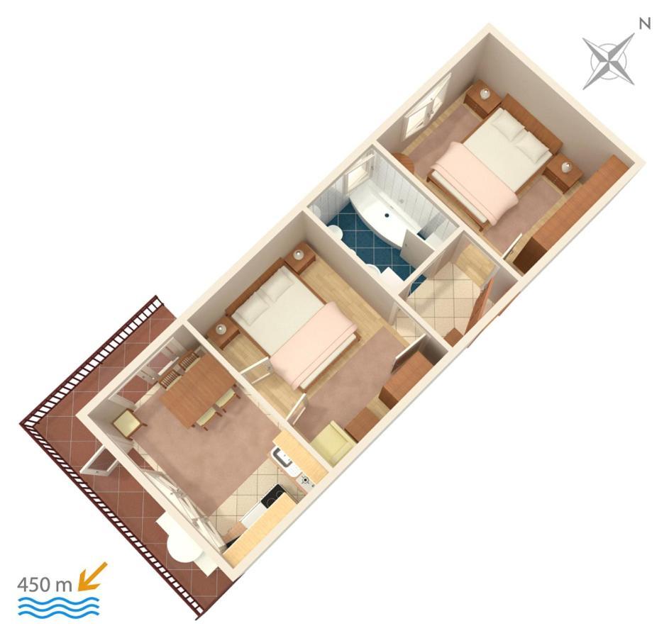 Apartments With A Parking Space Biograd Na Moru, Biograd - 860 Eksteriør bilde